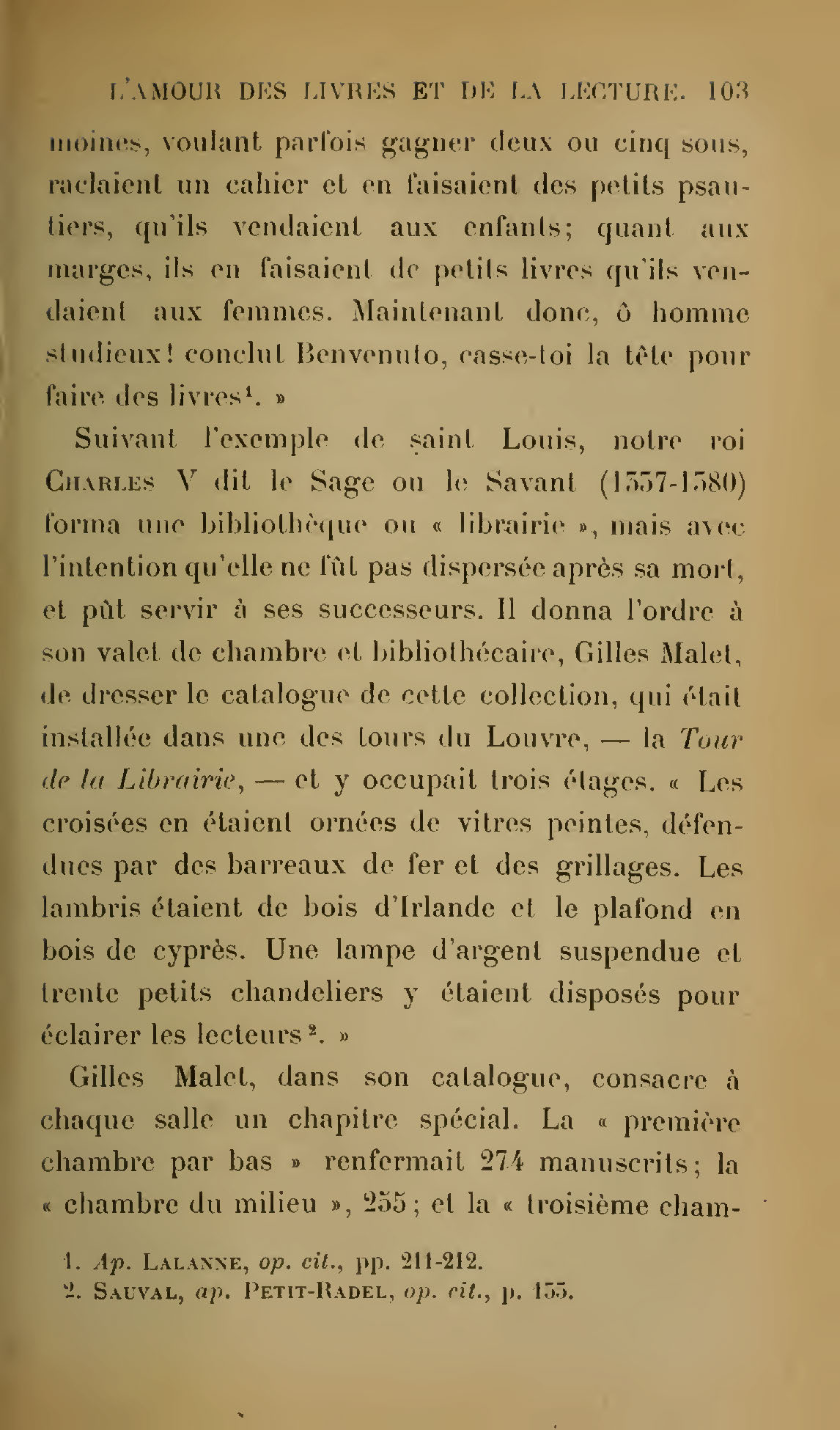 Albert Cim, Le Livre, t. I, p. 103.