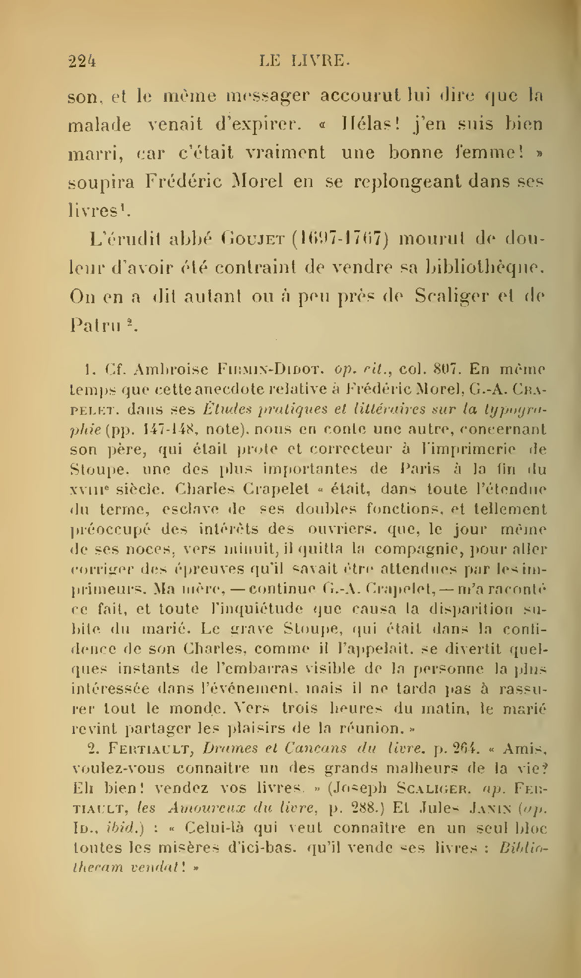 Albert Cim, Le Livre, t. II, p. 224.