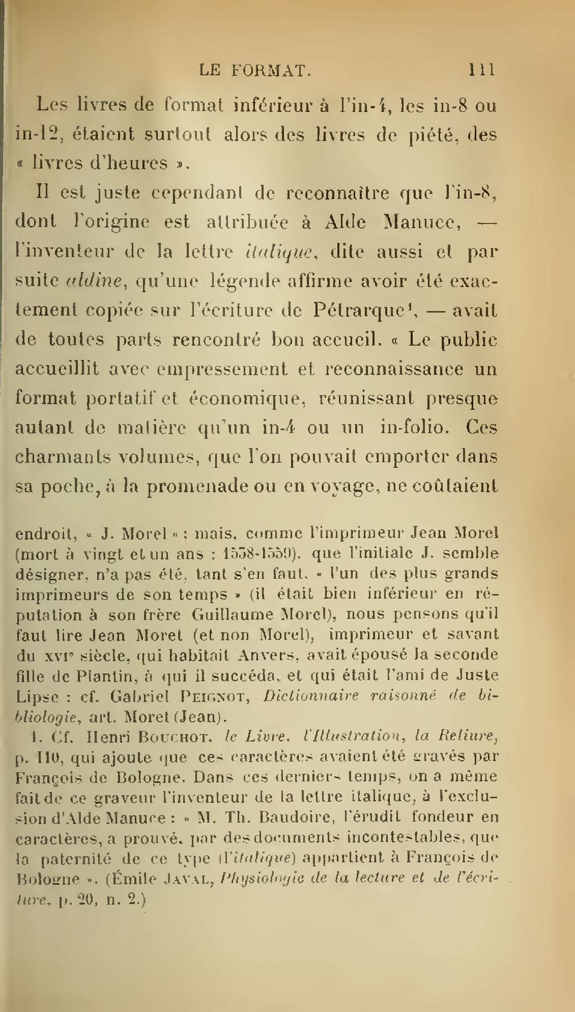 Albert Cim, Le Livre, t. III, p. 111.